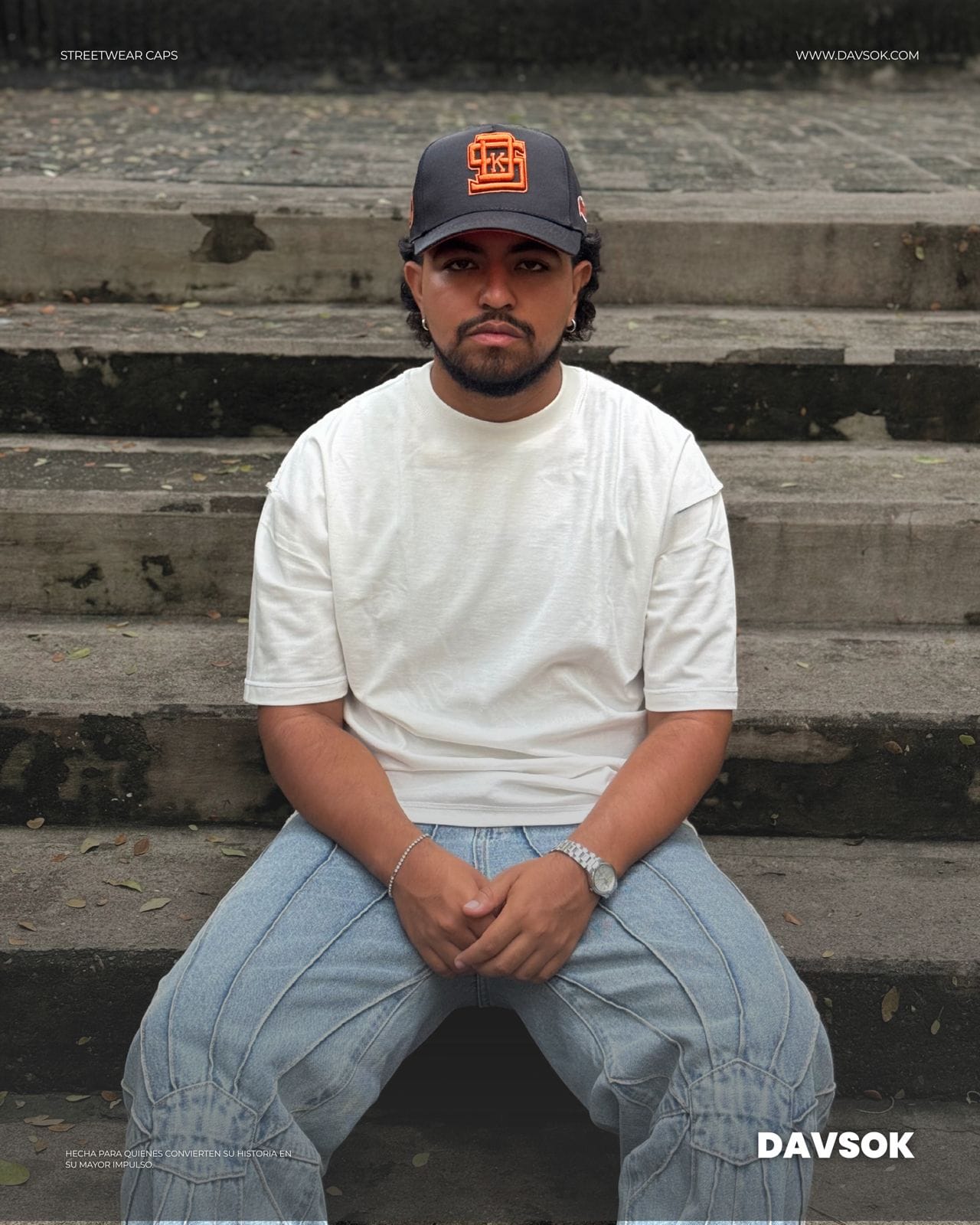 Miniatura 4 de Gorra DAV Naranja